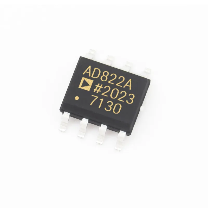 Novos circuitos integrados originais Dual SNGL SPLY AMP AD8222ARZ AD822ARZ-REEL AD822ARZ-REEL7 IC CHIP SOIC-8 MCU Microcontroller