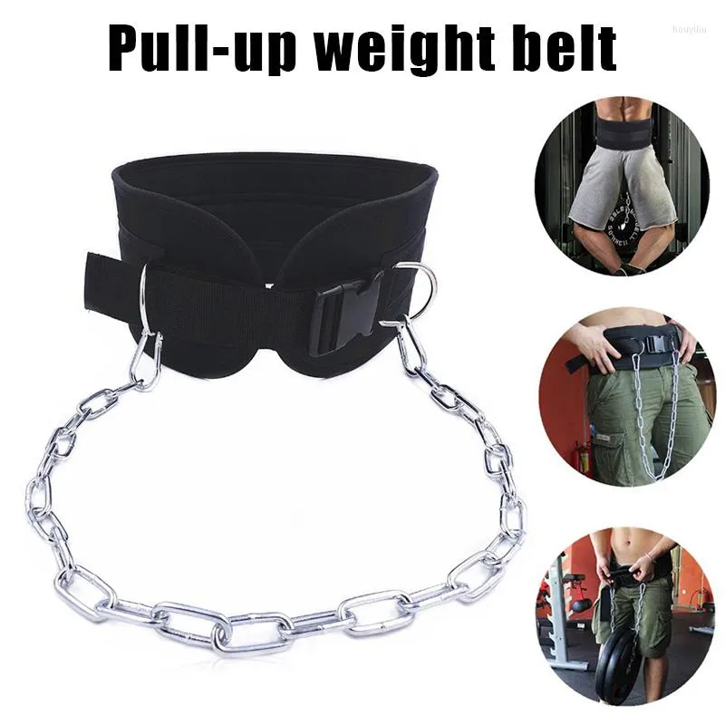 Accessoires ceinture de poids avec chaîne en fer, combinaison de matériel audacieux en Nylon, équipement de gymnastique à domicile, traction réglable