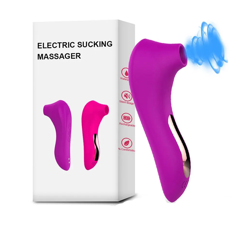 Clit Sucker Vagina Sugande Vibrator Kvinnlig Klitoris Vakuum Stimulator Sexleksaker Kvinnor Onani