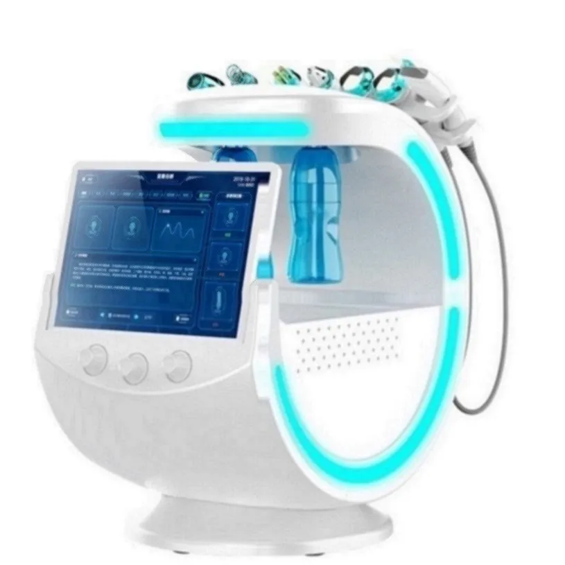 7 in 1 Smart Ice Blue Plus Oxygen Hydra facial Machine Profession Facial Bubble Machine 2nd Generation hydrodermabrasion Salon