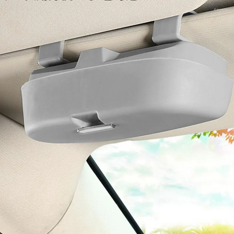 Car Organizer 2022 Sunscreen Glasses Case For Ix35 IX45 IX25 I20 I30 Sonata Verna Solaris Elantra Accent Veracruz Mistra Tucso