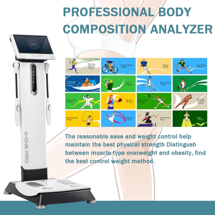 Annan skönhetsutrustning kroppselement analysator fettkomposition wifi trådlös till försäljning