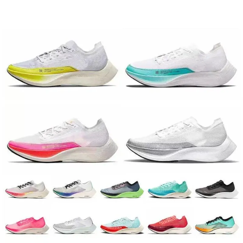 Hardloopschoenen Sneakers Jogging Trainers Glacier Blue White Metallic Silver Ekiden Volt Pink Off Outdoor Sports Be True Zoomx Vaporfly Next 2 Women Mens Og