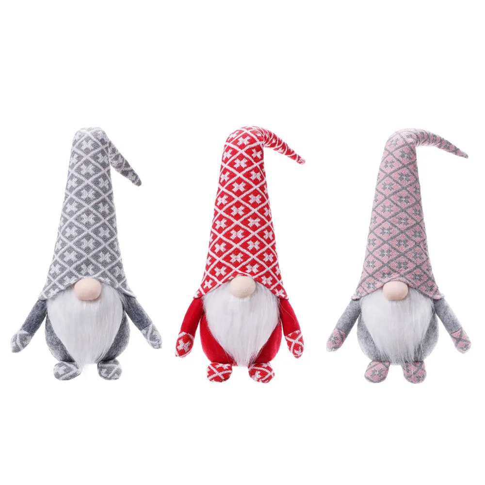 Décor de Gnome pour la saint-valentin, décorations de Gnomes de noël, Figurines suédoises du père noël, ornements de vacances scandinaves XBJK2209