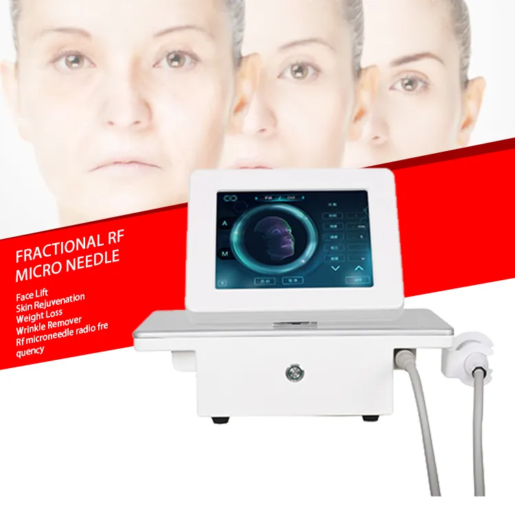 Fractionele RF Microneedle Machine Wrinkle littekenverwijdering huid Verjonging bevorderen