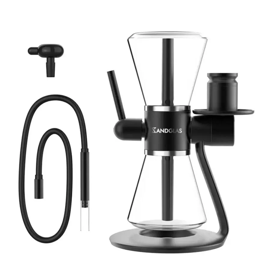 Original 2022 New Gravity Glass Hookah Electronics Bong 360 Rotating