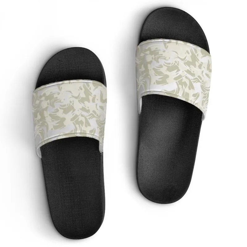 GAI GAI Unisex Designer individuelle Schuhe Casual Hausschuhe Männer Frauen individuelle handbemalte Mode offene Zehen Sommer Slides