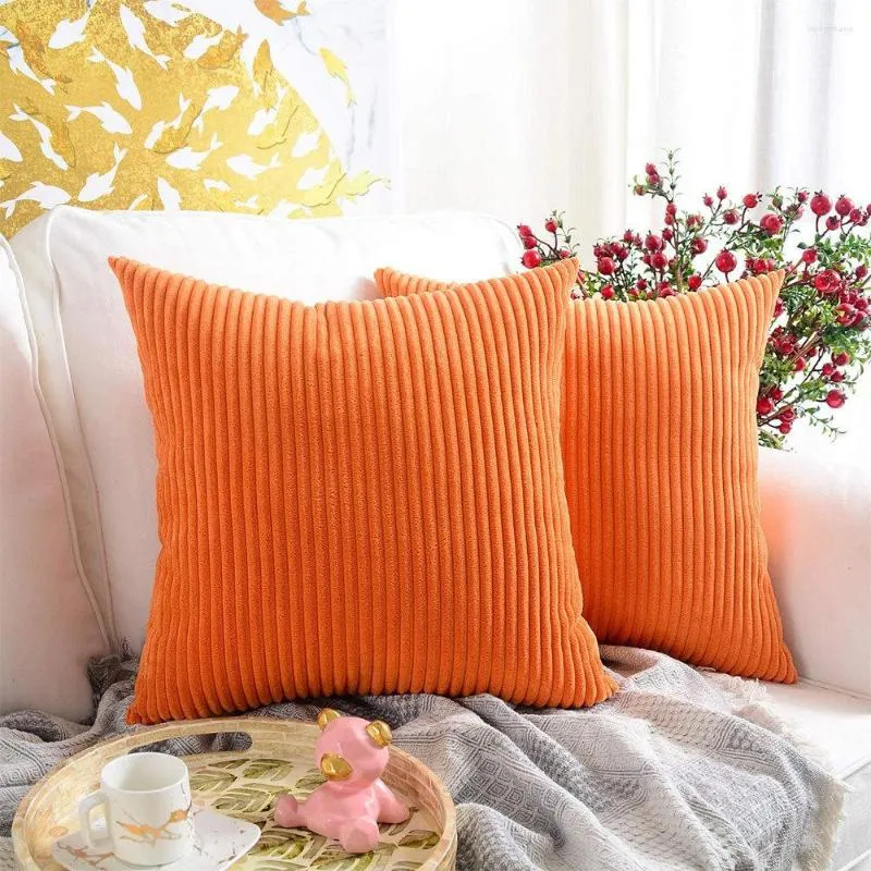 Pillow Nordic Cover Soild Corduroy Case Home Decor Sofa Chair Simplicity Pillowcase Soft Decoration Winter Autumn