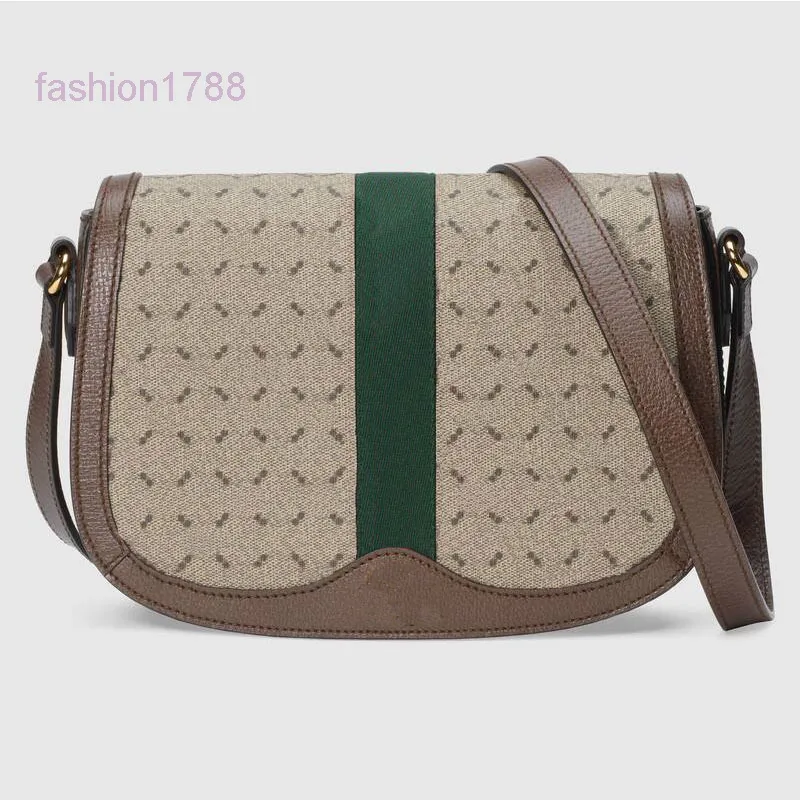 Avondtassen Vrouwen Schoudertas Handtas Cross Body Tassen Vintage Clutch Portemonnee Letter Rood Groene Streep Metalen Hardware Hasp Flap Portemonnee Verstelbare Schouderriem