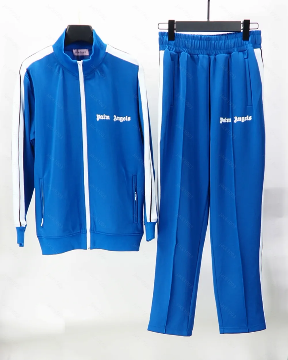 Palms Angels Tracksuits 22ss Letters Men And Women Cotton Long