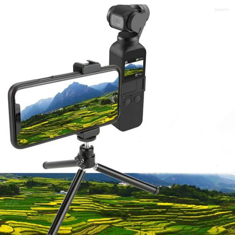 Statywy statyw do DJI OSMO Pocket Multi Funkcjonalne aluminiowe mocowanie 1 2 3-osiowe akcesoria do wspornika gimbalowego