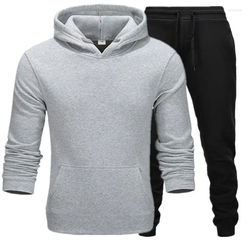 مسارات الرجال 2022 العلامة التجارية للرجال Sweatshirt Tracksuit ملابس داخلية للملابس الرياضية يضع السراويل المقلدة السميكة بدلة رياضية للذكور