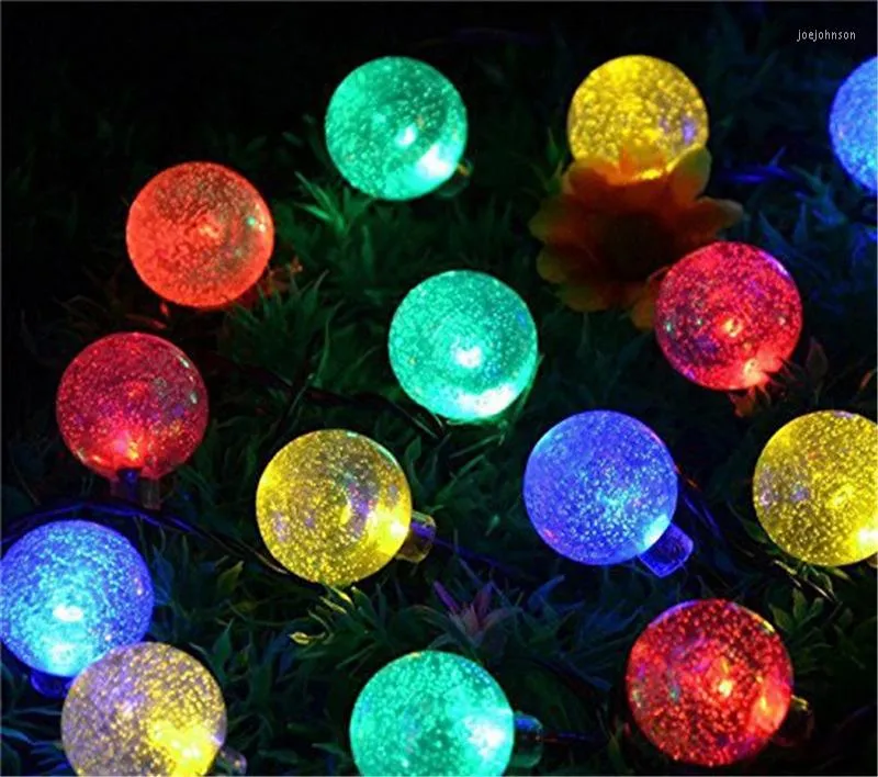 Strings Artpad 4.5m 30 LEDS Ball String Lights com LED de LED de LED de LED Light Birthday Wedding Garden Lighting
