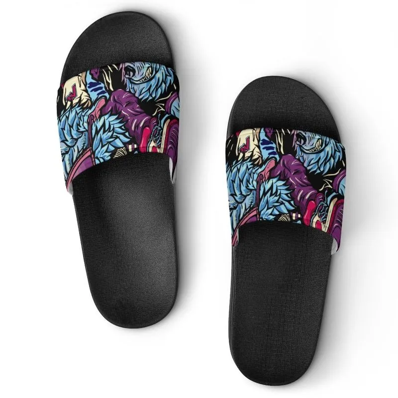 2022 Custom Shoes DIY Предоставьте картинки, чтобы принять настройки Slipers Sandals Slide Mens Womens Tennis