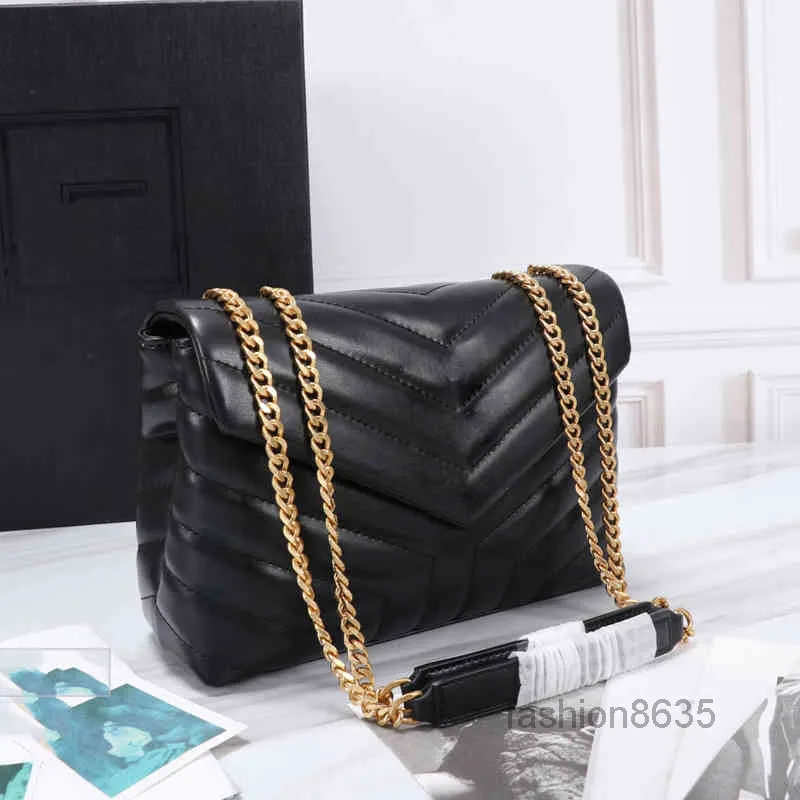 Akşam Çantaları Klasik Omuz Çantaları Kadın Zincir Çanta Yüksek Kaliteli Deri Lüks Tasarımcı Marka Crossbody Kadın Çantalar 220325Multi Poche