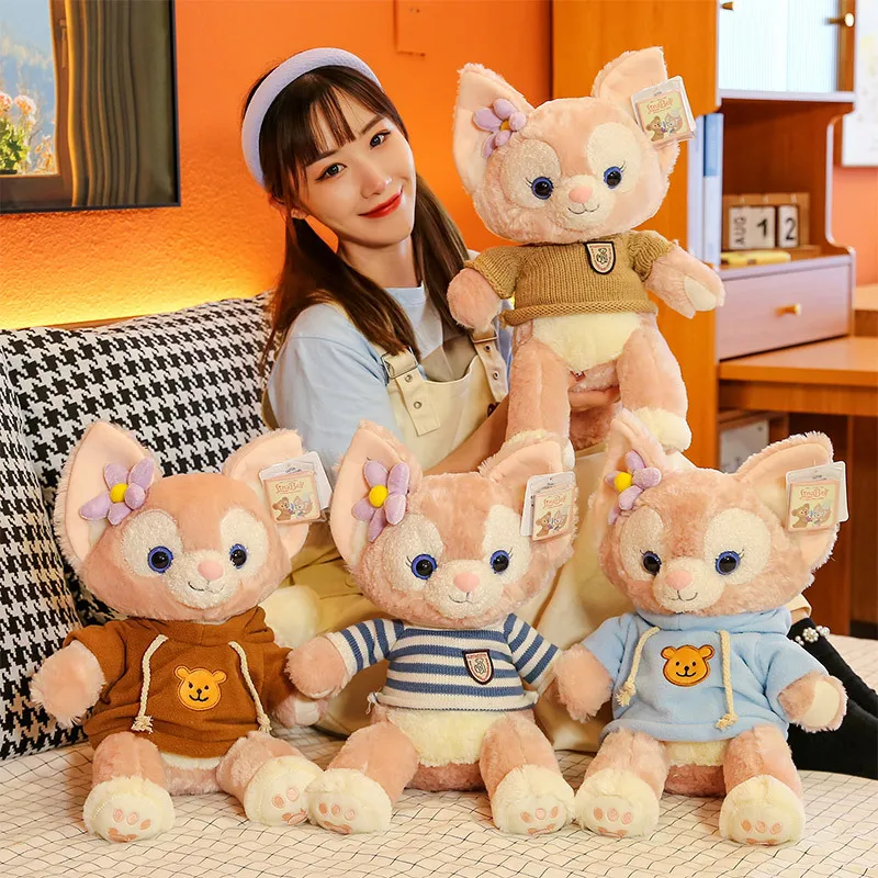 2022 Паршированные животные плюшевые куклы 35 см милая гна Belle Plush Toy Figure Детская кукла