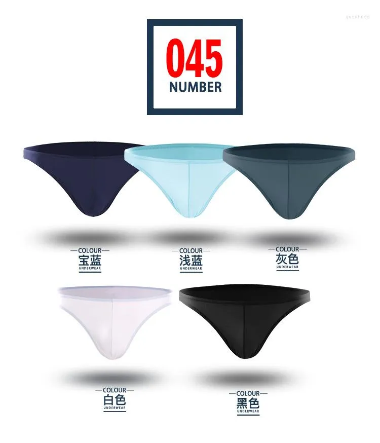 Underpants Selling Quanlity Men's Briefs Sexy Male Underwear Low Waist U Convex Tight Small Triangle Panties For Men