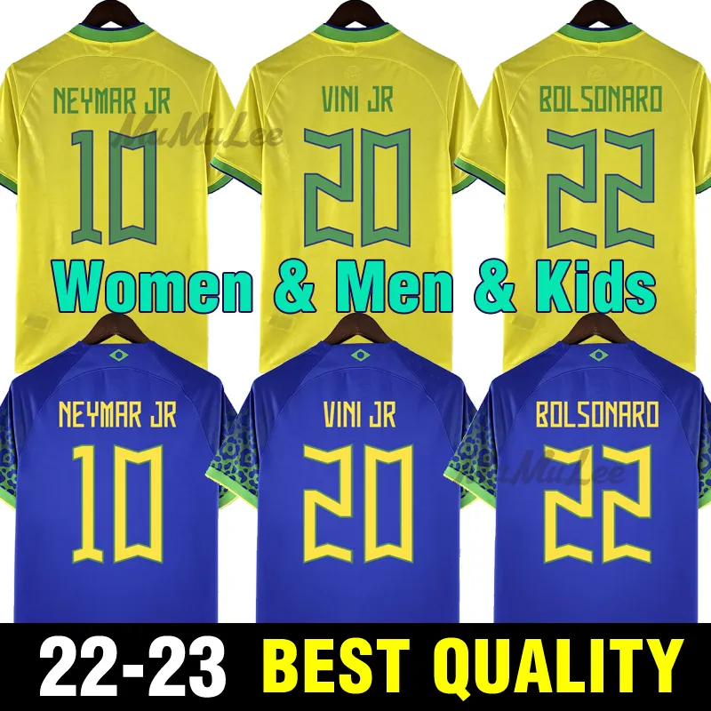 2022 2023 Camiseta de Futbol Brazils Soccer Jersey Paqueta Coutinho World Football Shirt Cup Firmino Brasil 22 23 Maillots Marquinhos Vini Jr Antony Silva Dani Alves