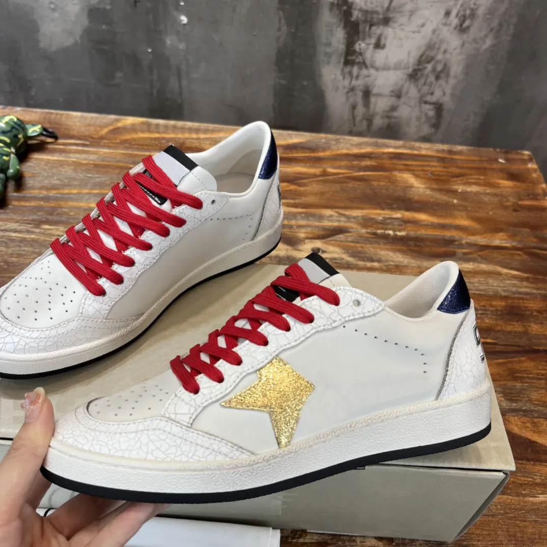 Goldens Star Sneakers Stardan Ltd Skate Shoes Designer Women Dirty Fashion Casual Shoe Sport Running Sneaker Storlek 35-40