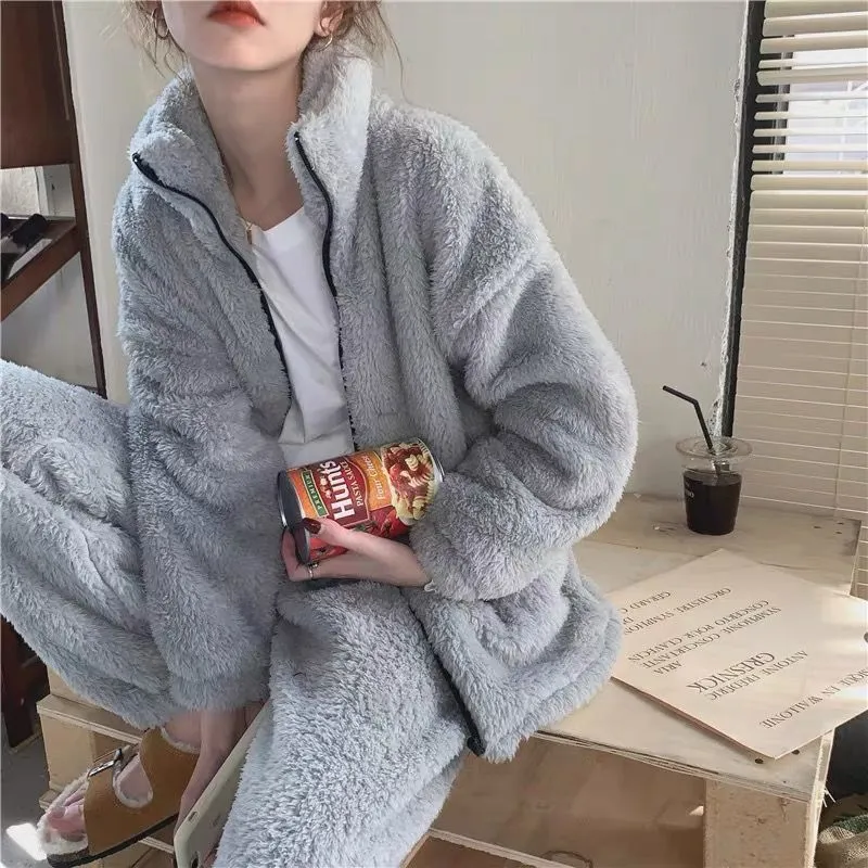 Pigiami Da Donna Invernali Pigiami Da Donna Completi Con Zip