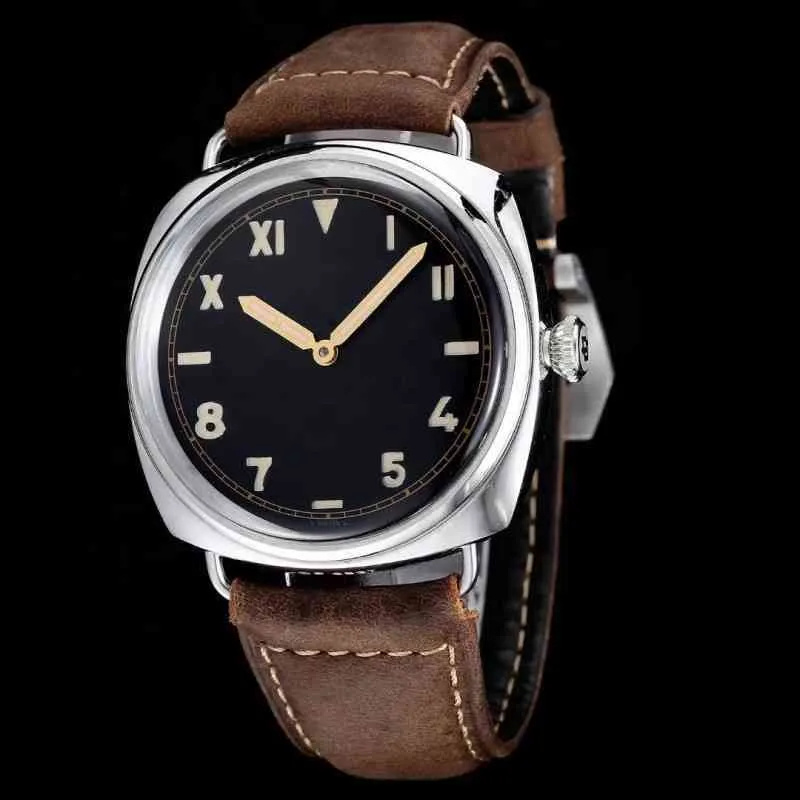 Designer Watch Luxury Watches for Mens Mechanical Wristwatch Luminous Movement 47mm PAM 4E79