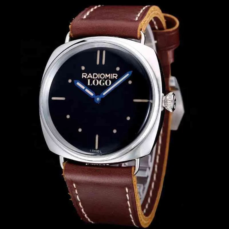 الساعات الفاخرة الساعات الموضة لميكانيكية مضيئة حركة P3000 47 ملم PAM WRISTWATCH