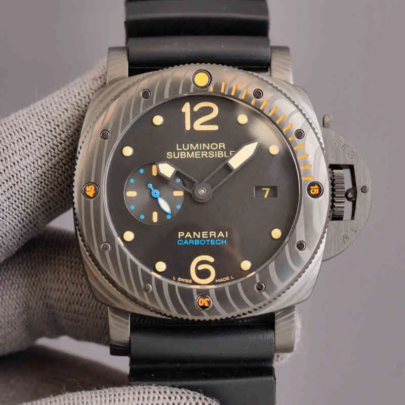 DHgate Paneri Seagull 2555 Automatic Mens Super Luminous Waterproof Dive Watch Watches