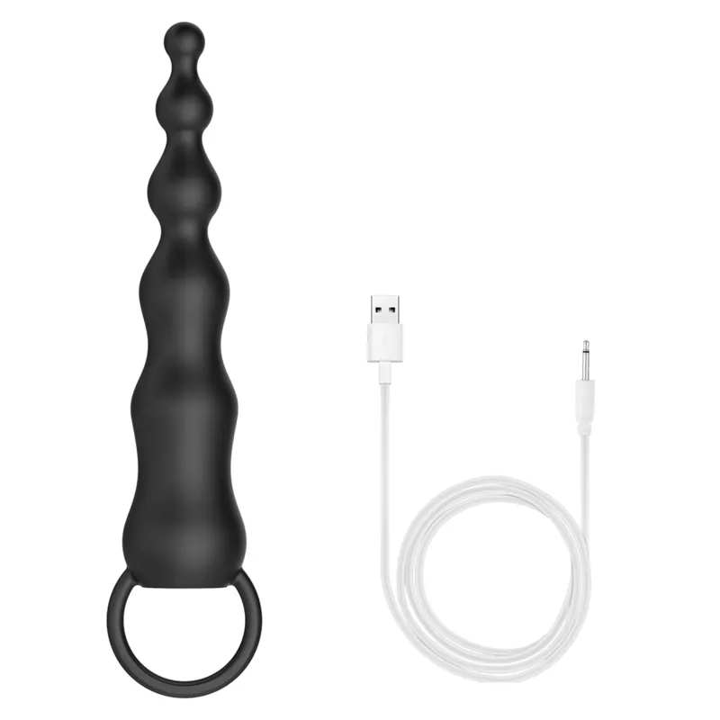 Toys Erotic Butt Plug Anal Beads Vibrator Vibrating Prostate Massager Clitoris Stimulator Female Masturbation_voghion.com