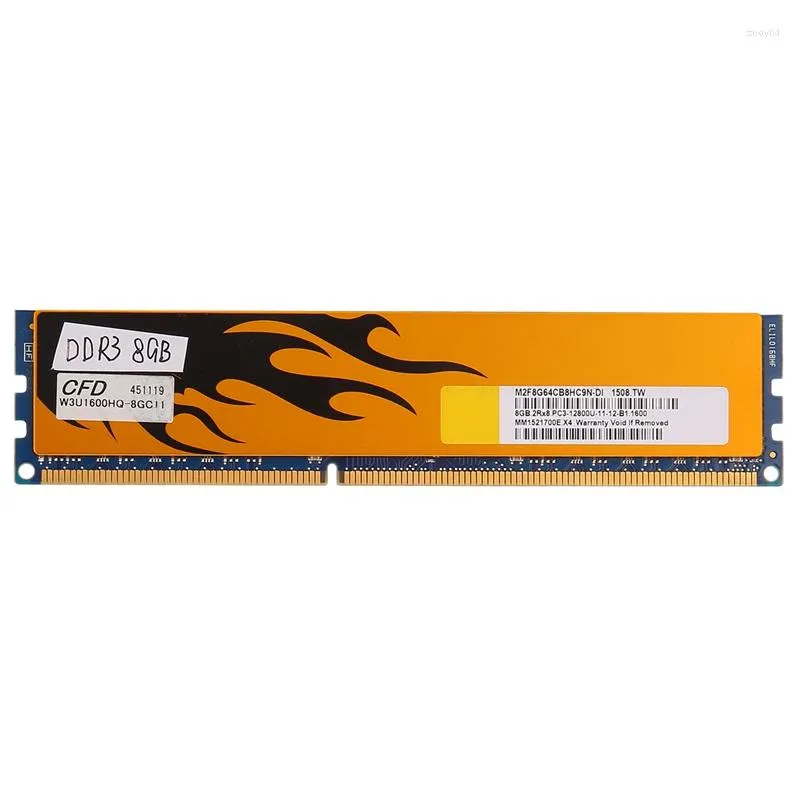 Pamięć RAM 1600 mHz PC3-12800U 2RX8 240Pin Dimm komputer dla memorii komputerowej AMD