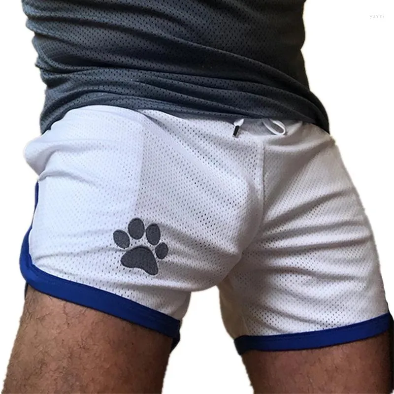 Men's Shorts Men Gym Fitness Bodybuilding Sports Jogging Male 2022 Summer Cool Breathable Mesh The Big Size Casual