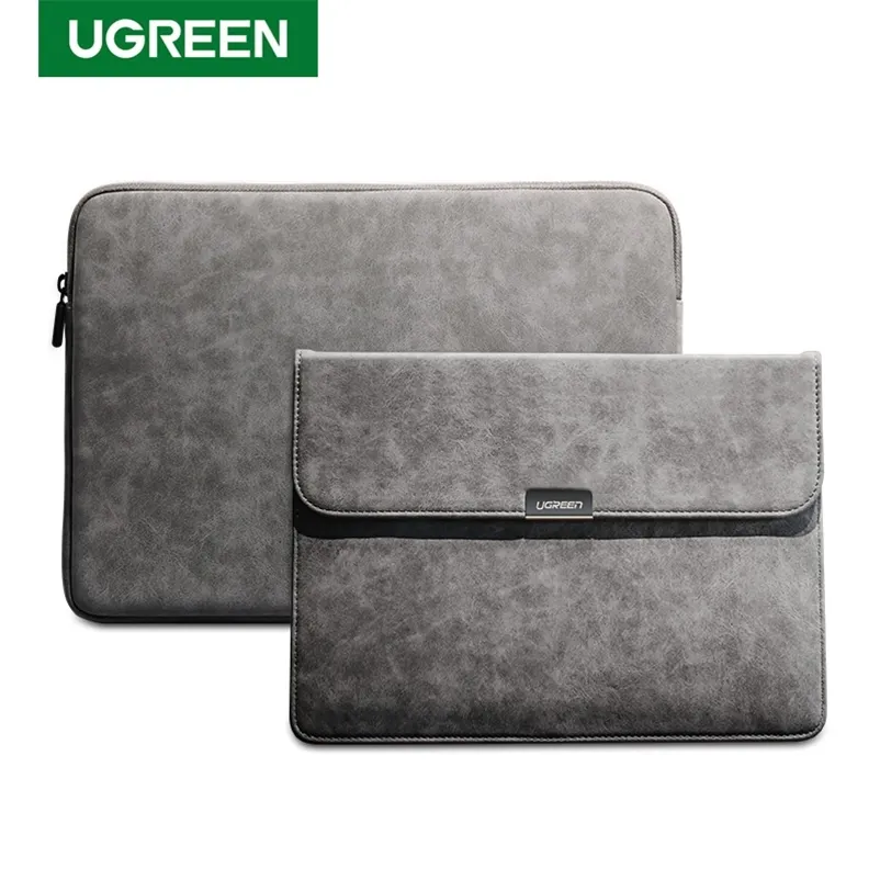 Bolsas de laptop Ugreen Saco de laptop para MacBook Air Air 13,3 polegadas Laptop Case para MacBook Pro M1 iPad notebook à prova d'água Tampa de transporte 220914