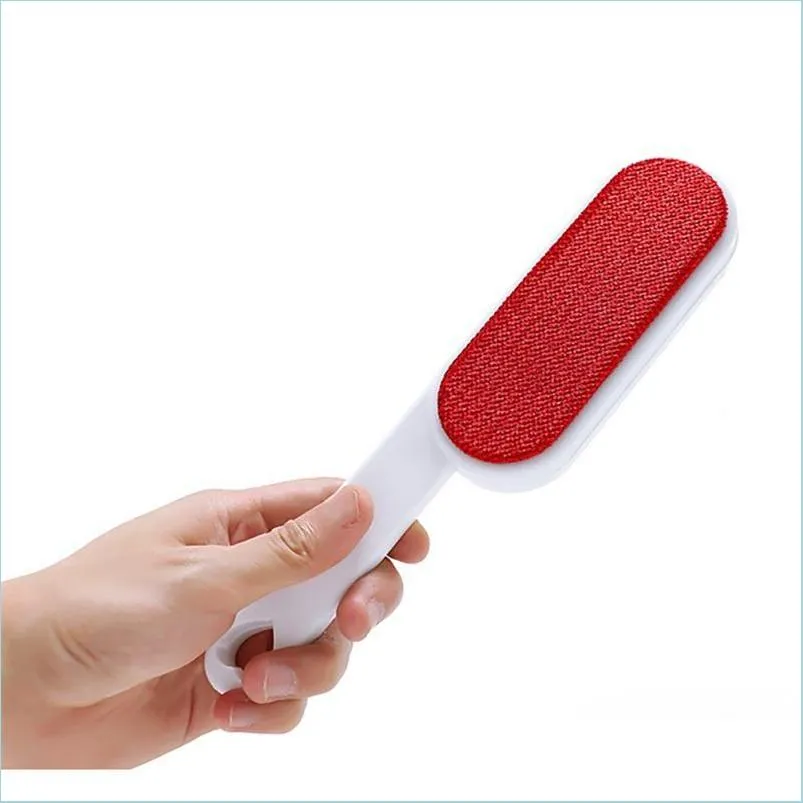 Lint Rollers Brosses Lint Rollers Brosses Outil De Nettoyage À Domicile Fluff Brosse Poussière Double Face Vêtements Réutilisables Sticky Re Homeindustry Dhfg5