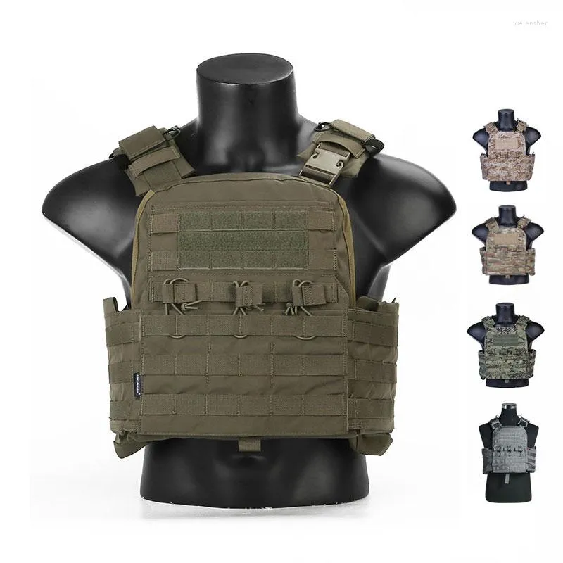 사냥 재킷 Emersongear CPC 전술 조끼 헤비 듀티 바디 아머 군대 군용 전투용 전투 캐리어 Molle Harness Protection Gear