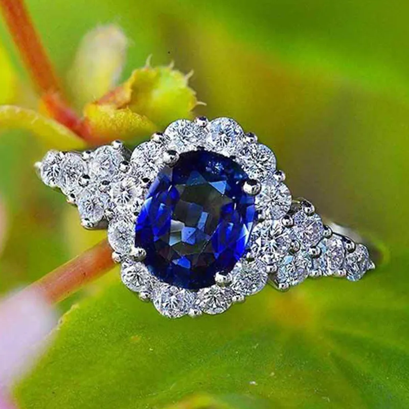 925 sterlingzilveren ring met zwarte onyx of turkoois voor dames. Grote 27 mm lange, ovale statementring in amandelvorm voor middelvinger, wijsvinger en ringvinger - België