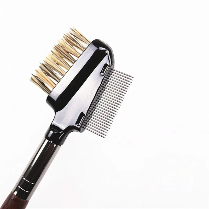 5 Stück Wimpernkamm & Augenbrauenpinsel Set – Doppelkopf-Design Für Perfekte Wimpern & Brauen