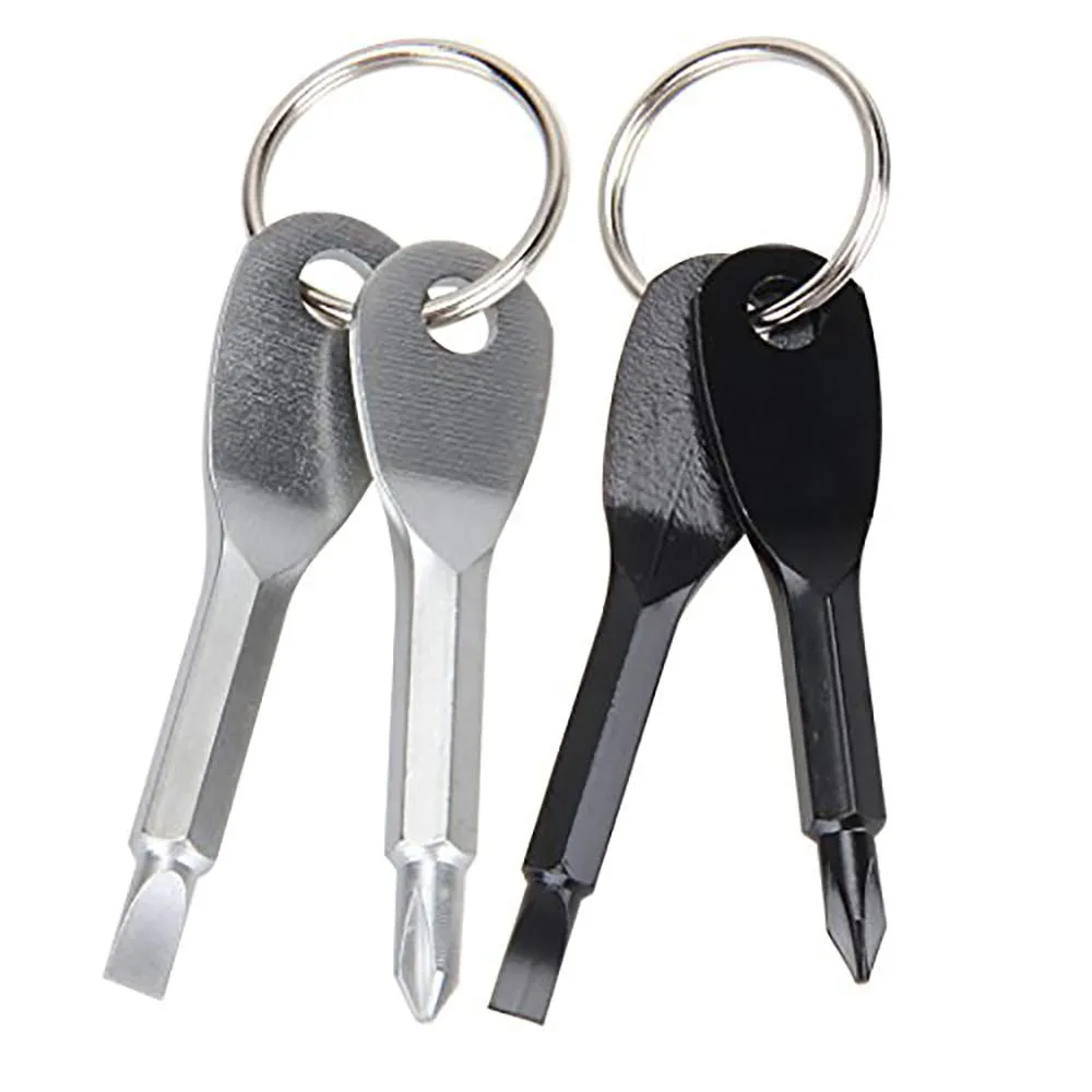 Plush Keychains Mini Pocket Screwdriver Set Keychain Outdoor Tool Kit Stainless Steel Blackaddsier Drop Delivery 2022 Mxhome Amkjr