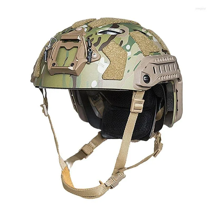 Casques de cyclisme casque tactique FAST SF Multicam pour escarmouche chasse formation militaire protection