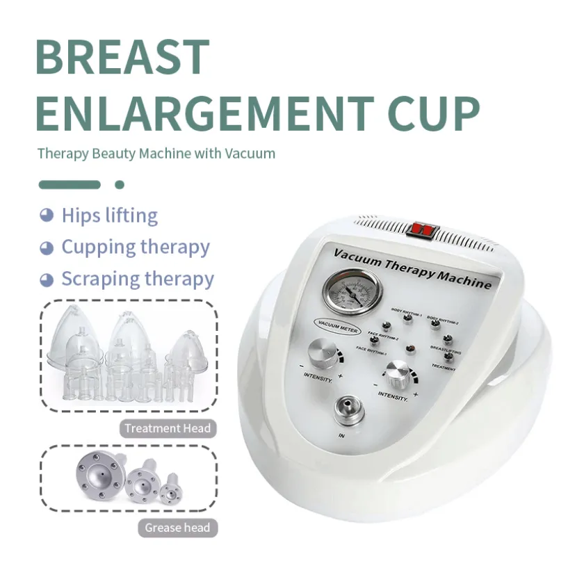 Other Beauty Equipment Style Vacuum Massage Therapy Enlargement Pump Lifting Breast Enhancer Massager Bust Cup Body Shaping Beauty Machine