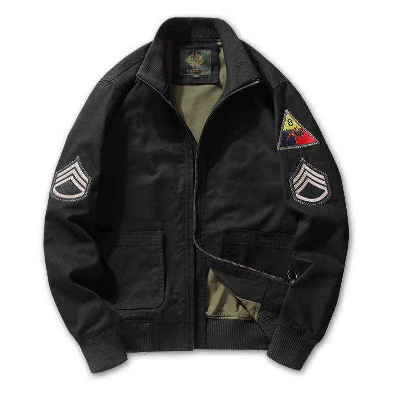 Mens Jackets 2021 Brad Pitt Fury WW2 Tanker From Qiuti11