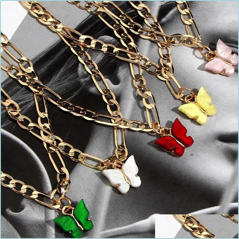 Ankelets mtilayer m￤n kvinnor ankel smycken colorf fj￤ril legering ankler armband mode foot prydnad enkelhet temperament 1 96jh j dhrzs