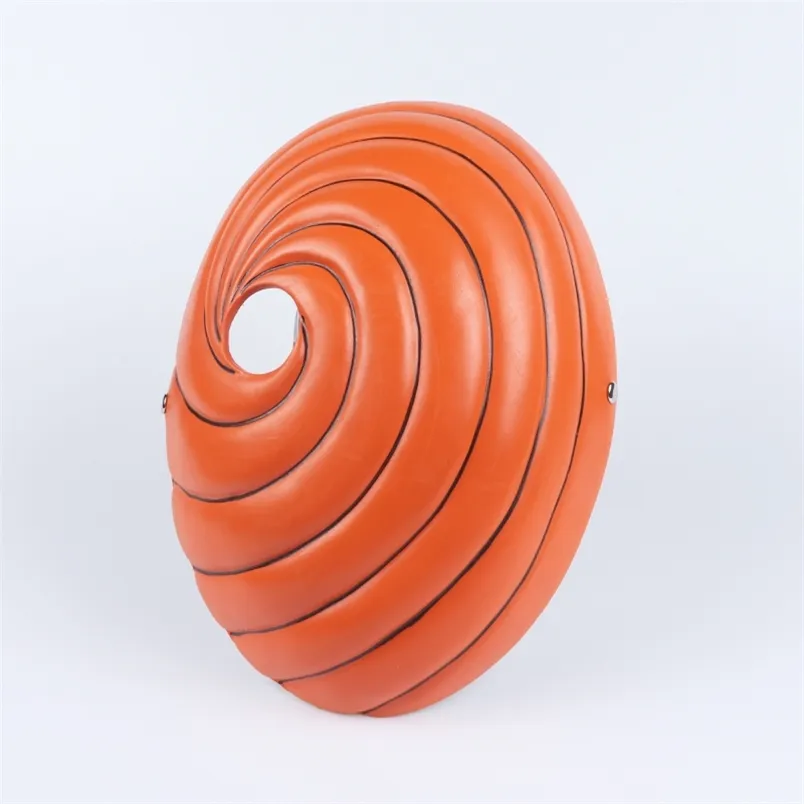 Máscara De Obito Tobi Para Cosplay | Color Naranja, Correa Ajustable, Regalo Para Fans De Naruto