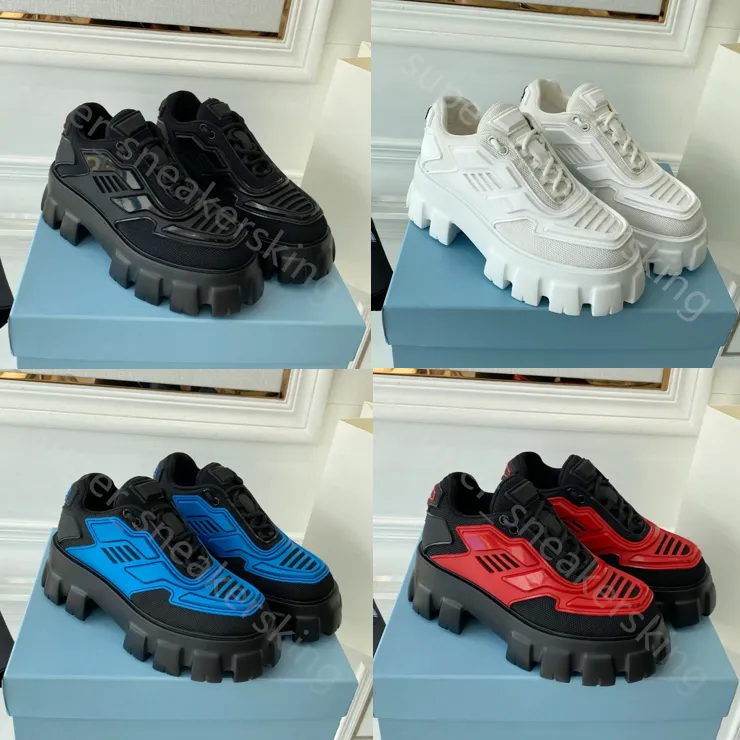 Designer 19FW Scarpe Cloudbust Thunder Sneakers Camouflage Capsule Series Aumento del colore Sneaker da uomo con piattaforma da donna con dimensioni della scatola 35-46