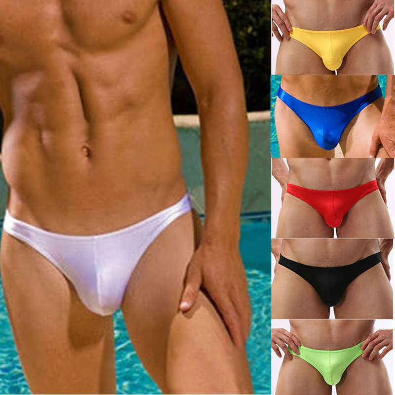 Costumi da bagno da uomo 6 X Slip da bagno uomo Costumi da bagno a vita bassa Costumi da bagno bikini sexy Swinsuit Uomo Mini Swim Surf Intimo Hombre Costume da bagno J220913