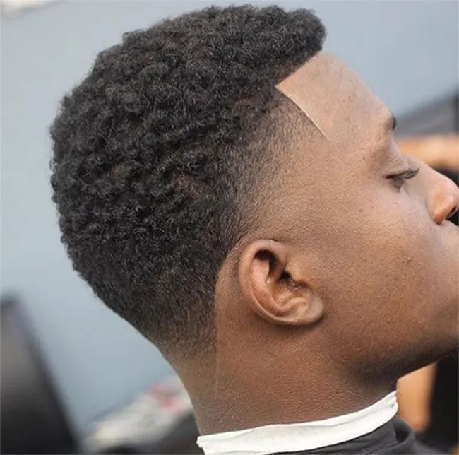 Human hair clearance toupee