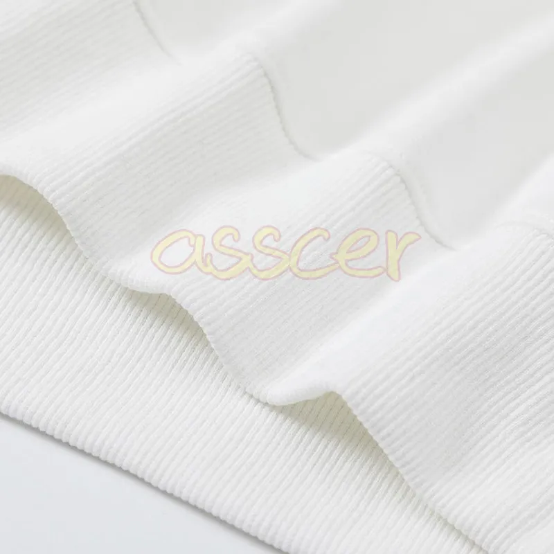 Nowe modne męskie bluzy pary małe samolotowe drukowane bluzy okrągłe szyi swobodny sweter ASAIN rozmiar m-2xl