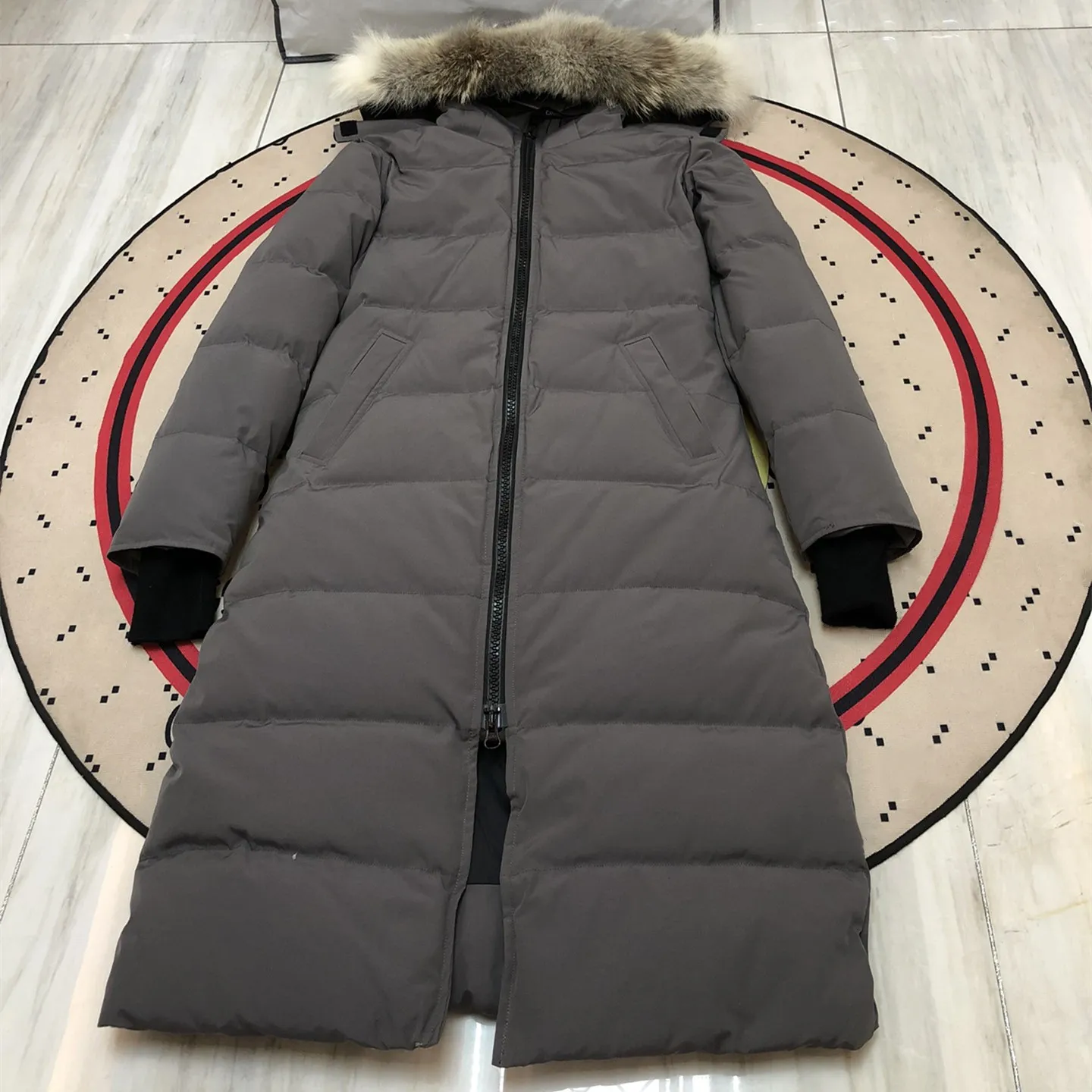 Men's Down Parkas Womens jacket black puffer winter coats classic outdoor cold and warm thick with Long trench coat quality durable streetwear fur collar jackets