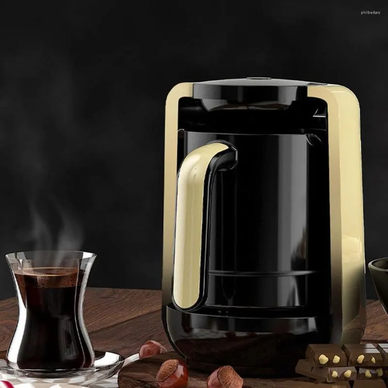 Elektrisk turkisk kaffebryggare Automatisk mj￶lkkruka Mocha Machine Portable Machines A Cafe