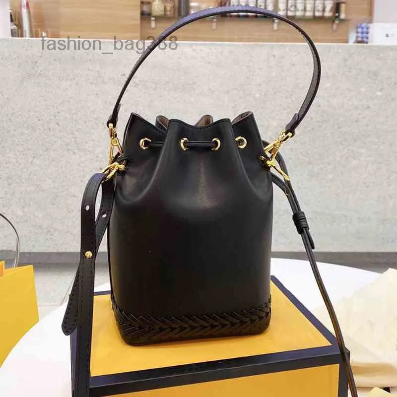 저녁 가방 빈티지 인쇄 짠 양동이 여성 핸드백 Pleated 폐쇄 어깨 가방 가죽 디자이너 Crossbody 여성 지갑