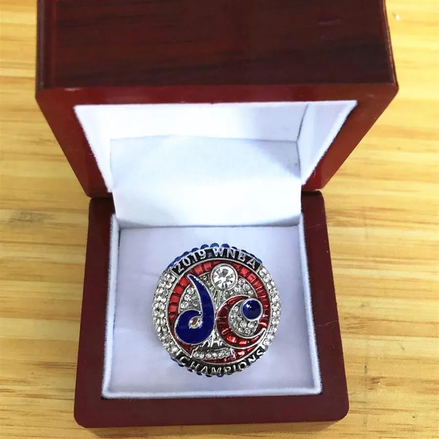 2020 년 Washington Mystics 2019-2020 WNBA Championship Ring 선물 미국 크기 11#263b