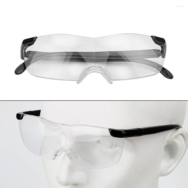 Professionellt handverktyg sätter Niceyard 250 graders magnifierare Presbyopiska glas som arbetar skyddsglasögon 1,6 gånger förstoringsglasögonskyddsgåva